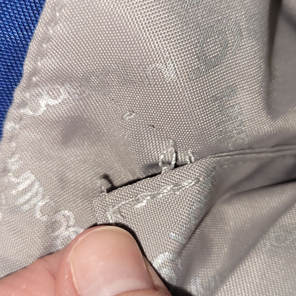 Baggalini Hanover blue and gold purse - Picture 7 of 7